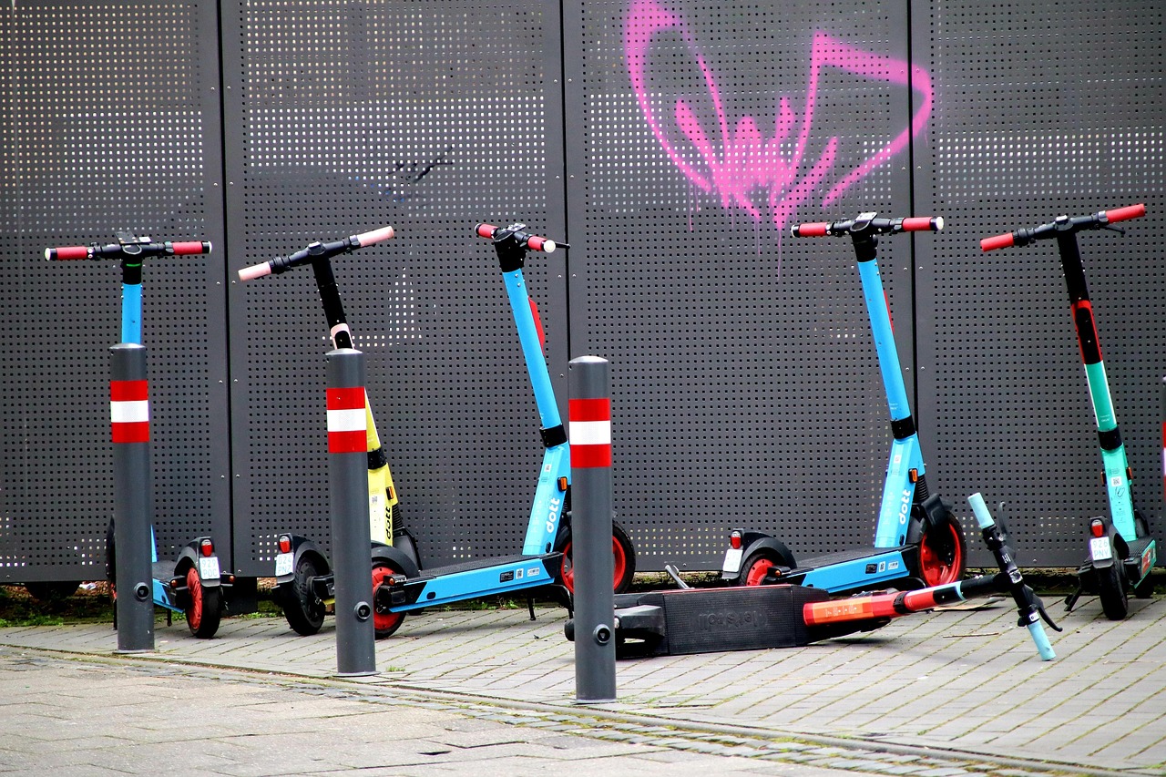 I was hit by an e-scooter…